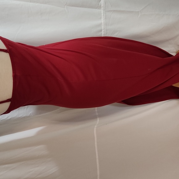 Red sparkly dress with lots of stretch size 12 - Picture 5 of 5